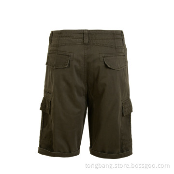 Men's Multi-pockets Woven Cargo Shorts
